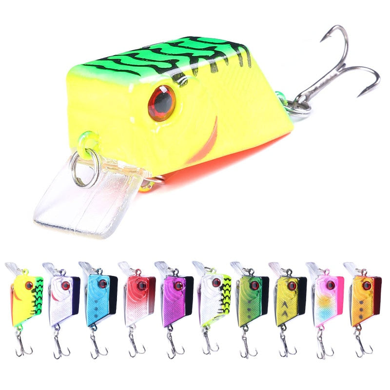 1 7/9in 1/4oz Square Crankbait Lures
