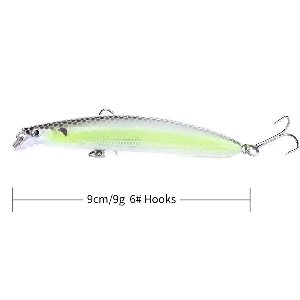 3 1/2in 9/28oz Minnow Lure Bait
