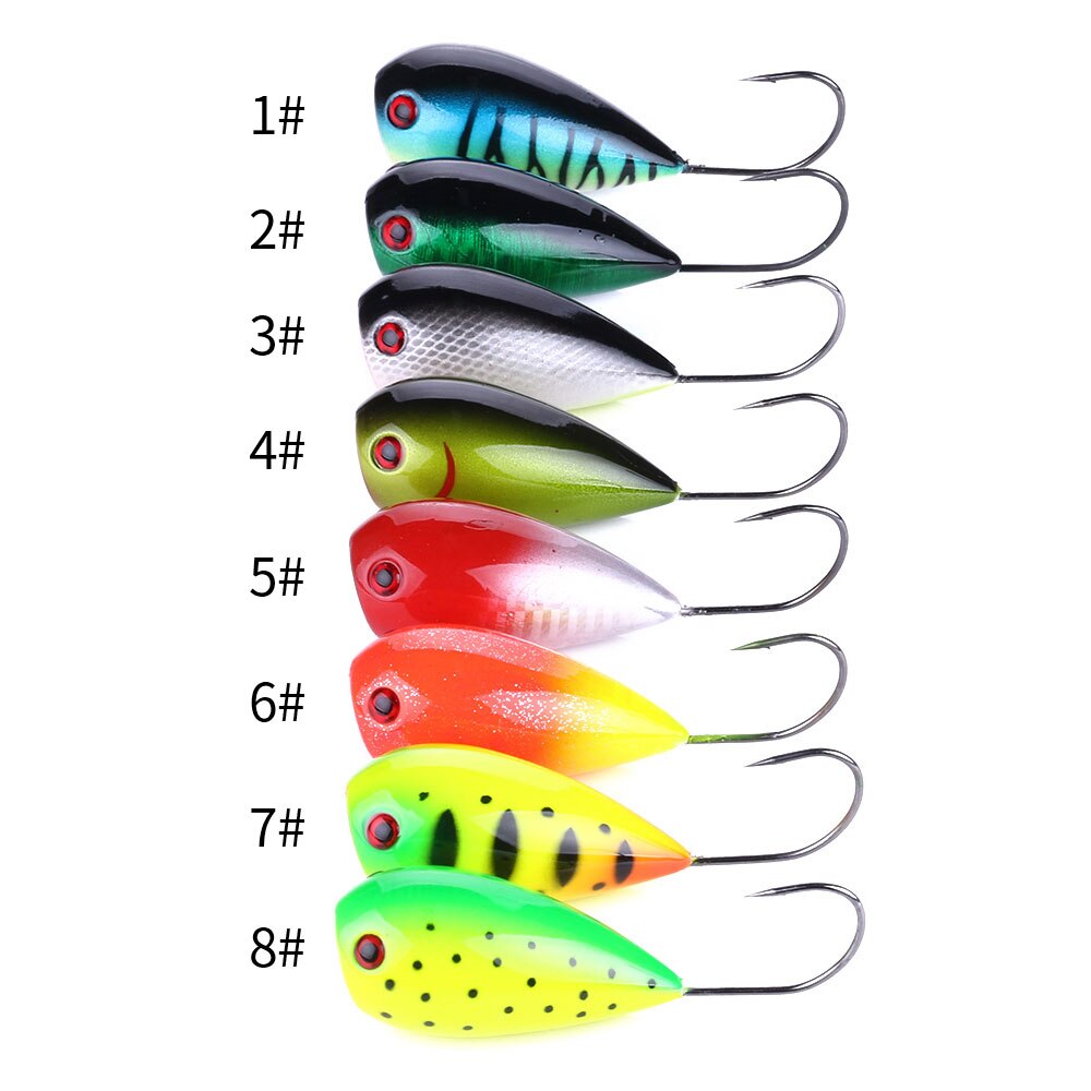 3 1/7in 13/28oz Popper Lures