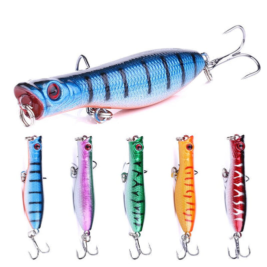 2 1/3in 5/28oz Popper Lures 5pcs
