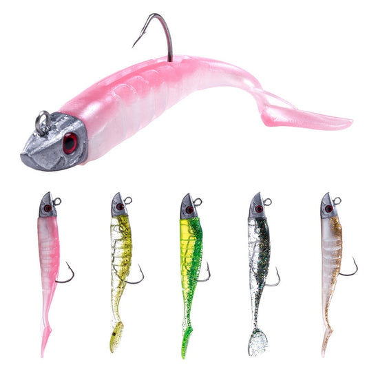 3 1/2in 15/28oz Soft Lure Jig Bait