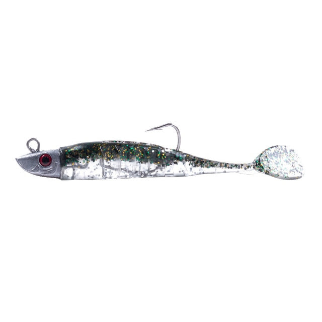 3 1/2in 15/28oz Soft Lure Jig Bait