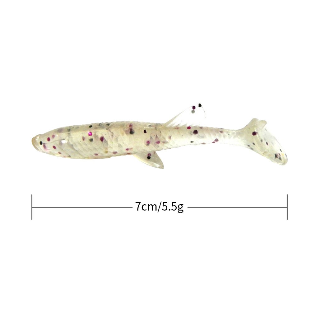 2 3/4in 1/5oz Soft Lures Silicone Bait