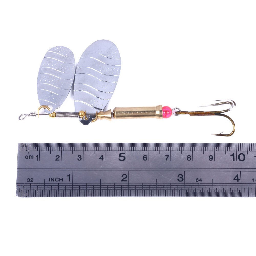 3 6/7in 3/8oz Double Spinner Bait
