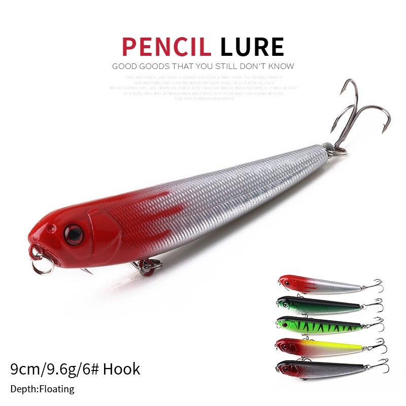 3 9/16in 1/3oz Pencil Lures