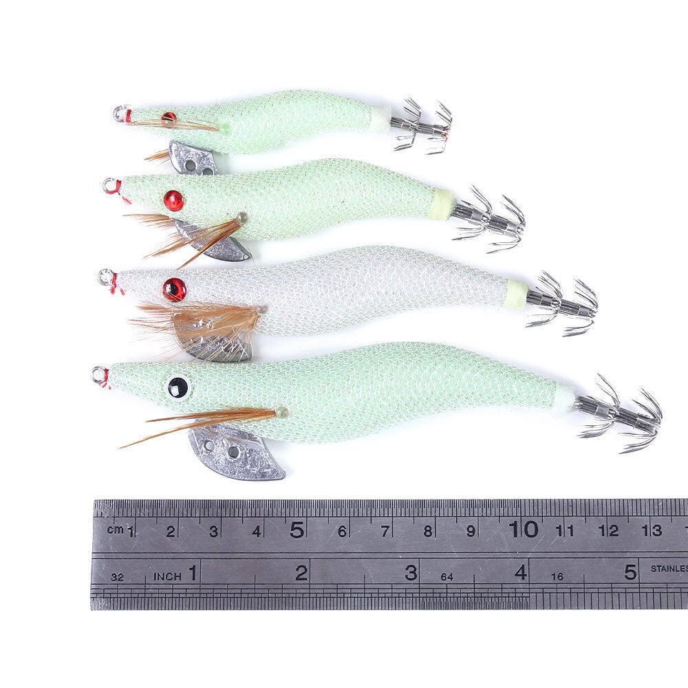 Fluorescent Shrimp Jigs