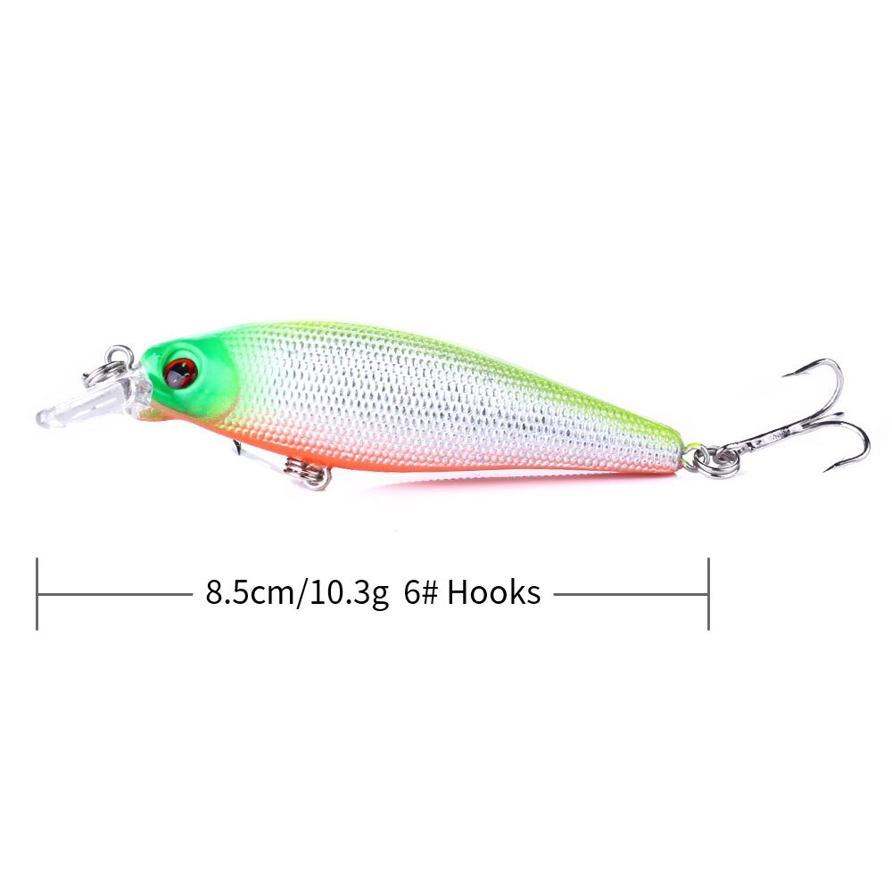 3 1/3in 3/8oz Minnow Lures
