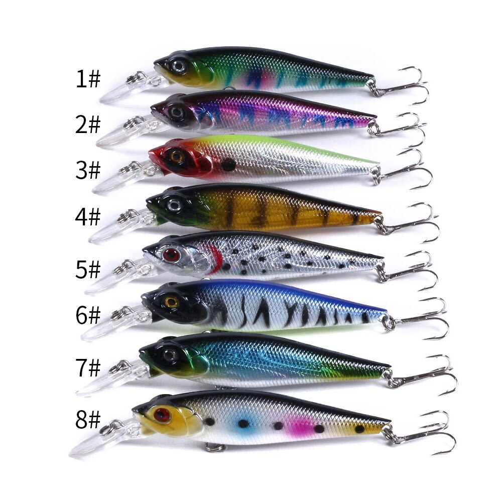 4in 3/7oz Minnow Lures