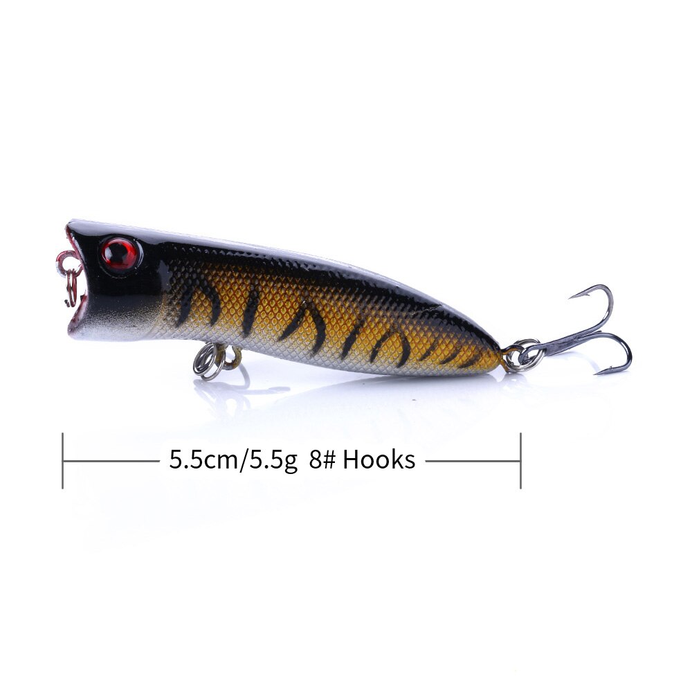 2 1/6in 1/5oz Popper Lure Baits