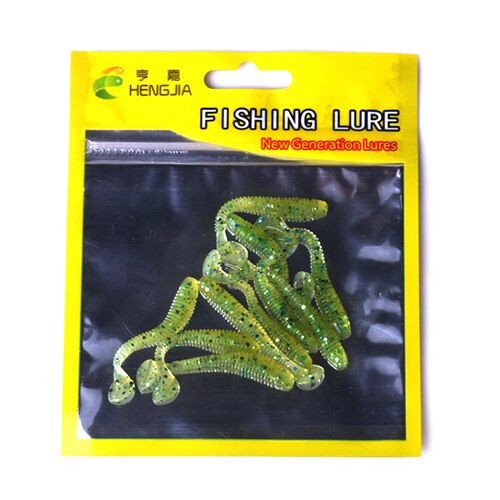 2 1/6in 1/6oz Soft Silicone Lure 10pcs