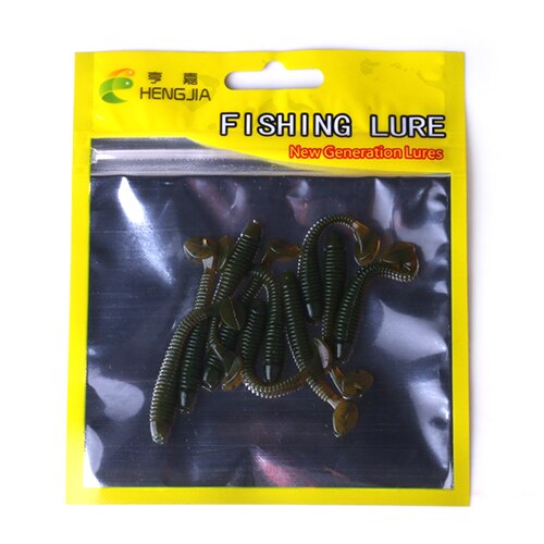 2 1/6in 1/6oz Soft Silicone Lure 10pcs