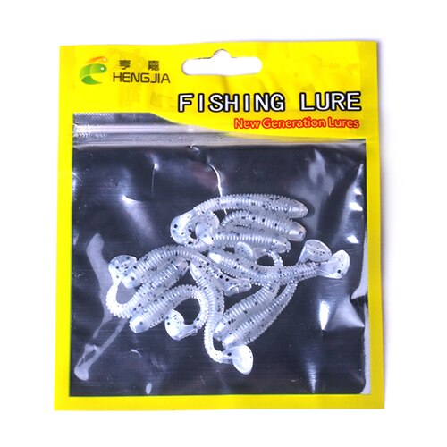 2 1/6in 1/6oz Soft Silicone Lure 10pcs