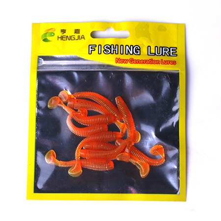 2 1/6in 1/6oz Soft Silicone Lure 10pcs