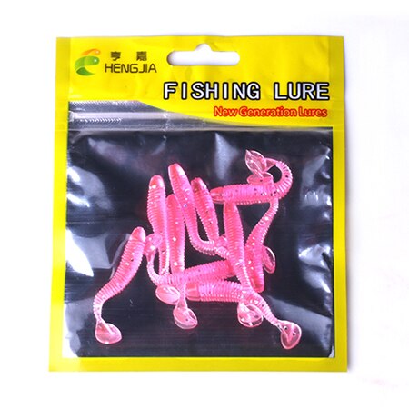 2 1/6in 1/6oz Soft Silicone Lure 10pcs