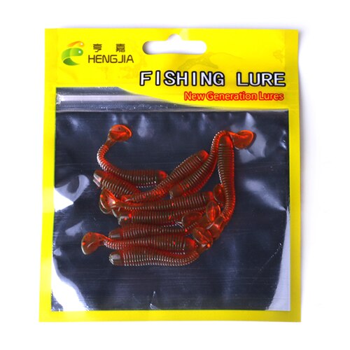 2 1/6in 1/6oz Soft Silicone Lure 10pcs