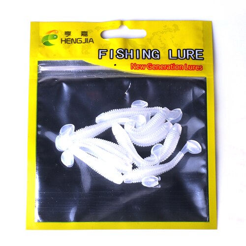 2 1/6in 1/6oz Soft Silicone Lure 10pcs