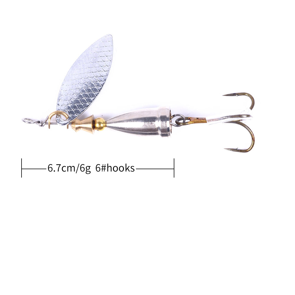 Spinner Fishing Lure Metal Bait