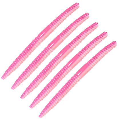 105mm 6g HENGJIA Soft Plastic Worm Baits 5pcs/bag