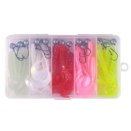 65pcs Soft Lure Set