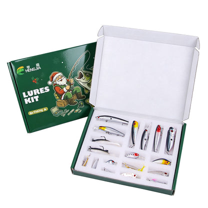 18pcs Fishing Tackle Lure Gift Box for Anglers