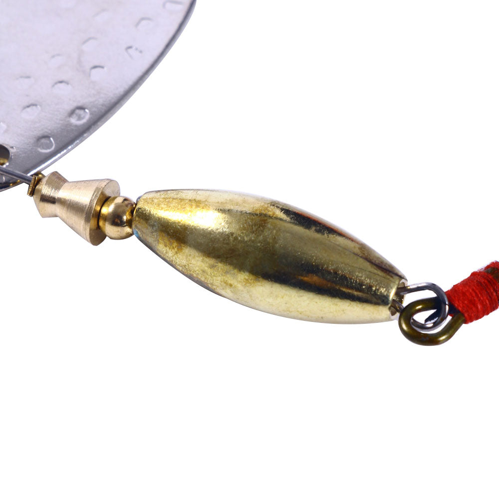 15g Metal Spinner Spoon Fishing lure Hard Baits with treble Hook