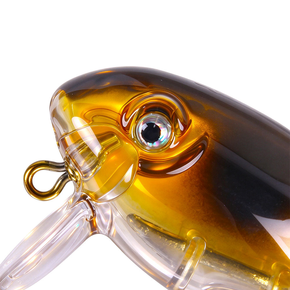 HENGJIA [NEW] 85mm 8.1G Soft Tail Jointed Swimbait Lure Bait JM077