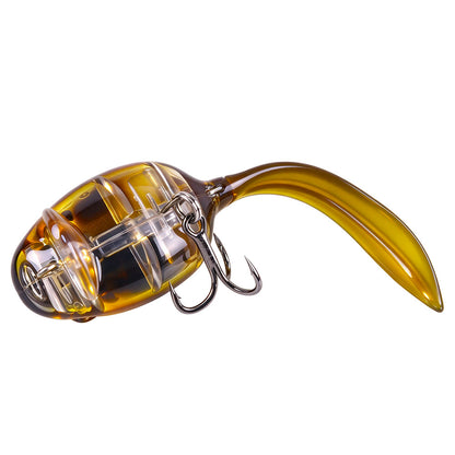 HENGJIA [NEW] 85mm 8.1G Soft Tail Jointed Swimbait Lure Bait JM077