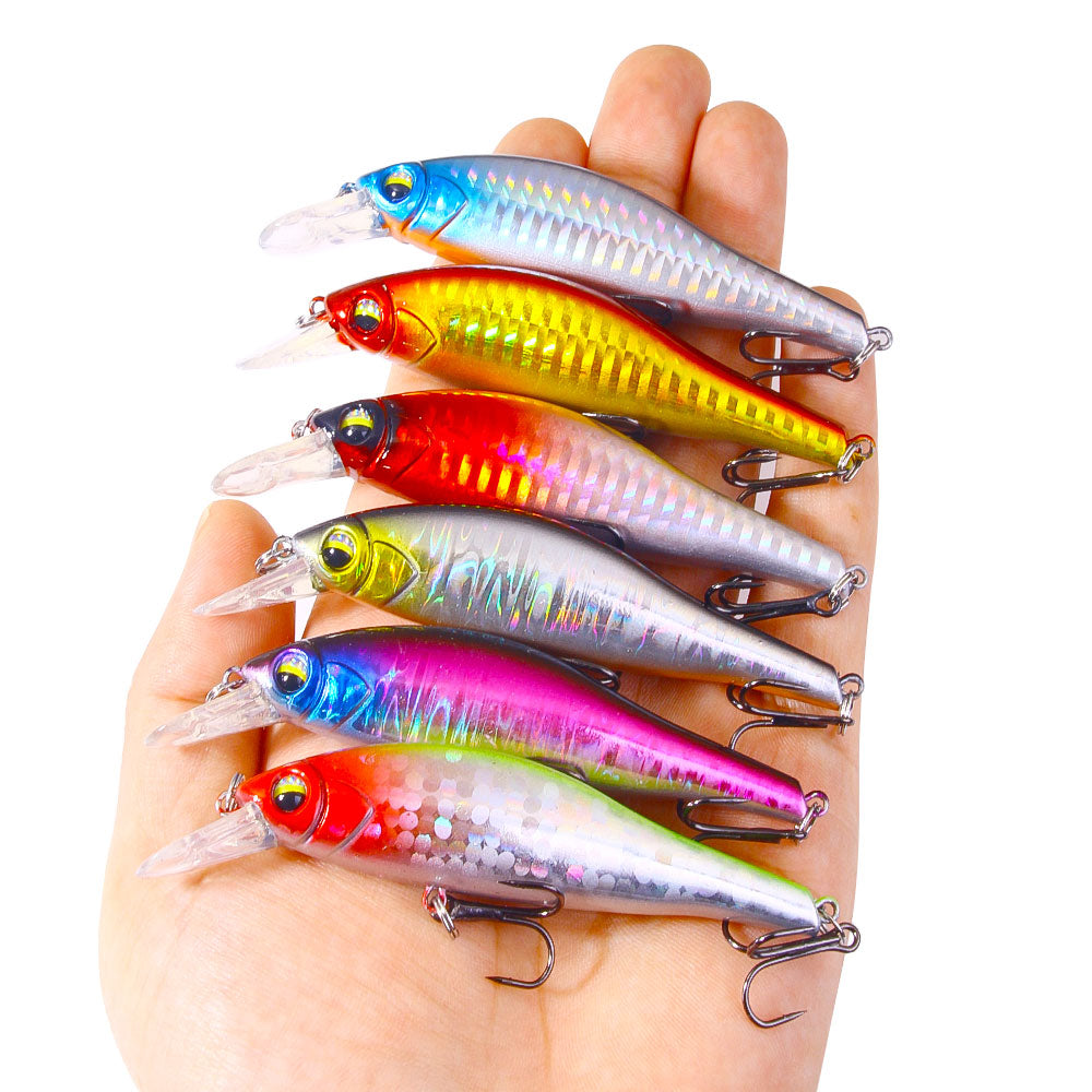 HENGJIA 5pcs Set 10cm-10g Minnow Lure Bait
