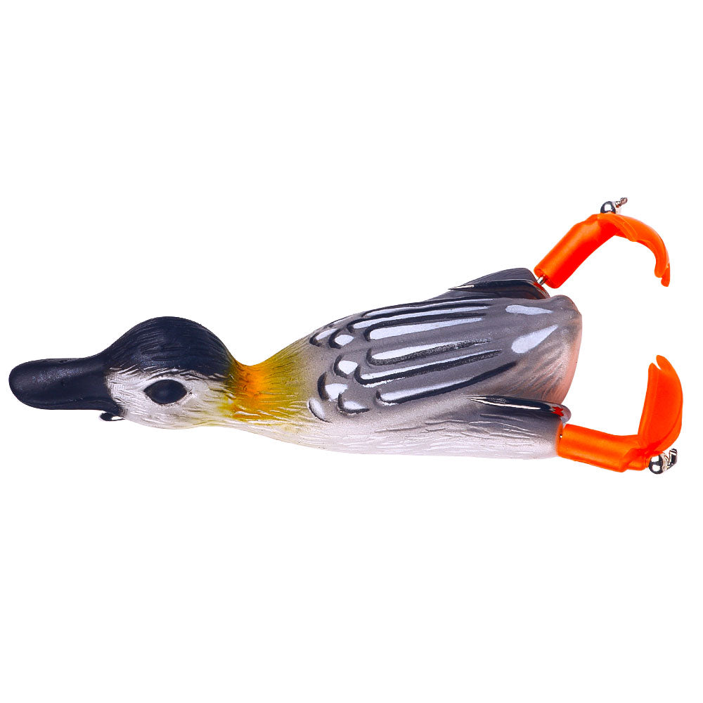 soft lure propeller flipper duck 8cm 9.5g floating water rotating
