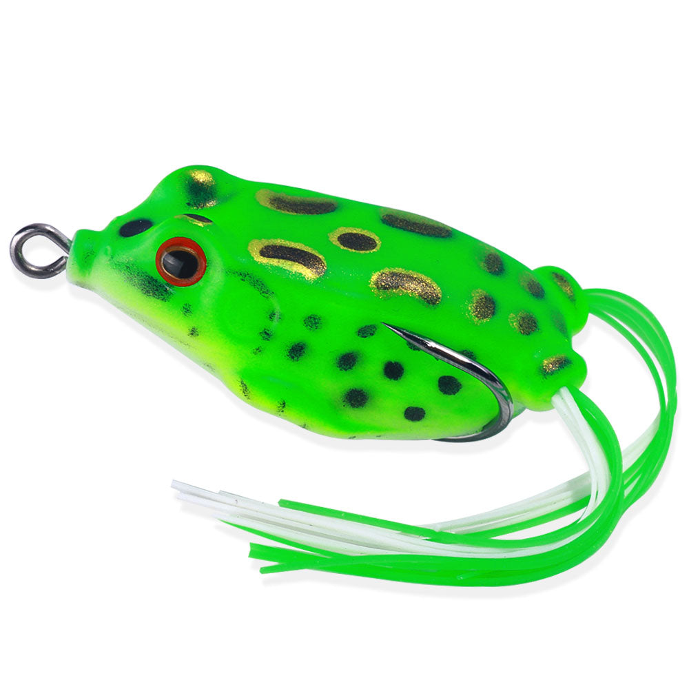 1PC Soft Frog Lure 9.5cm-16g Topwater Silicone Fishing Bait Rubber