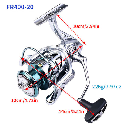 5.2:1 Gear Ratio Spinning Reels fr400