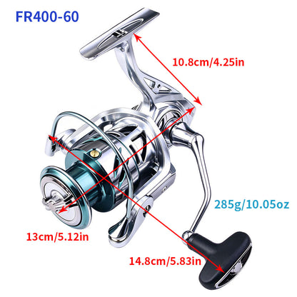 5.2:1 Gear Ratio Spinning Reels fr400