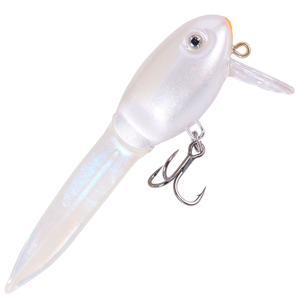 HENGJIA [NEW] 85mm 8.1G Soft Tail Jointed Swimbait Lure Bait JM077