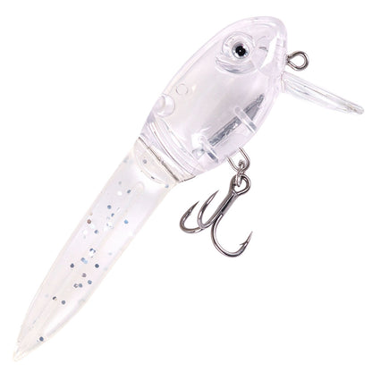 HENGJIA [NEW] 85mm 8.1G Soft Tail Jointed Swimbait Lure Bait JM077