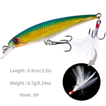 9CM 8G Minnow Lure Bait