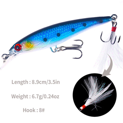 9CM 8G Minnow Lure Bait