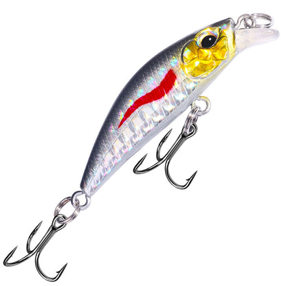 HENGJIA 5pcs 5cm 3g Minnow Lure Bait