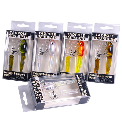 HENGJIA [NEW] 85mm 8.1G Soft Tail Jointed Swimbait Lure Bait JM077