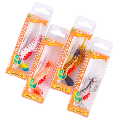 HENGJIA [NEW]86mm 7.9g Fishing Lures Prawn Shrimps Baits SO220