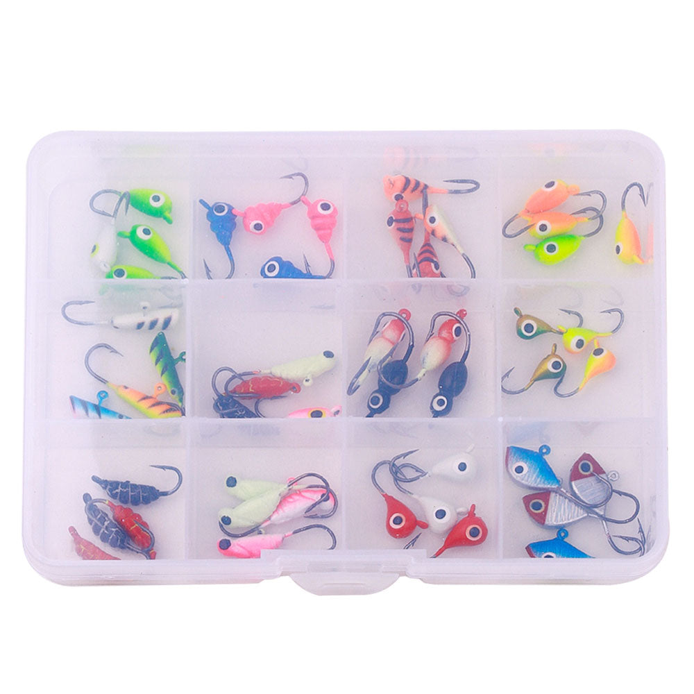 Mini Jig Hook Ice Fishing 46pcs/Set