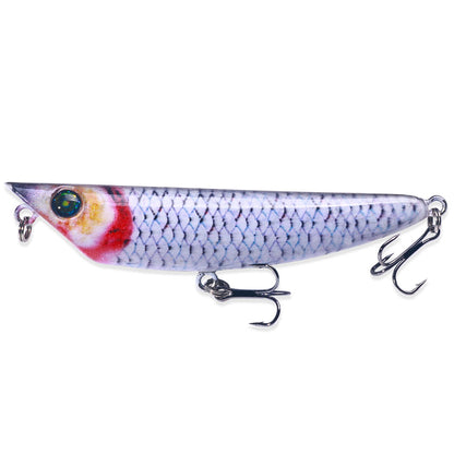 3.34inch 0.29oz Sinking Pencil Popper Lure