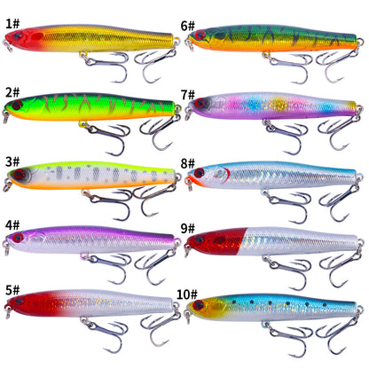 5cm 6.5cm 8.5cm Topwater Floating Pencil Lure