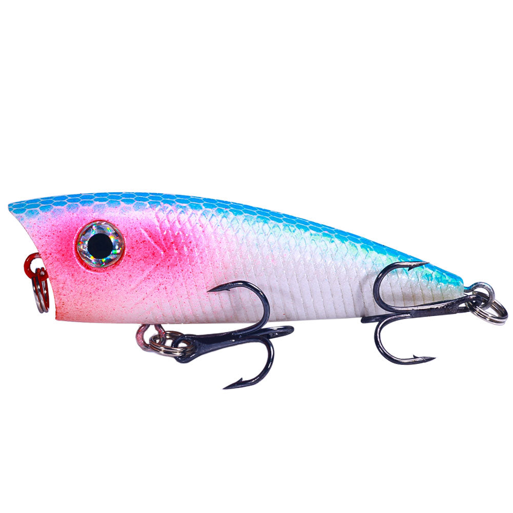 6cm 6.3g Topwater Popper Lure Bait Bionic Bass Floating FishingHENGJIA – Hengjia fishing gear