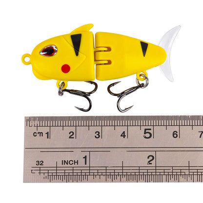 HENGJIA [NEW] 60mm 7.9G Small Jointed Swimbait Lure Bait JM076