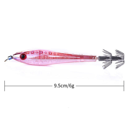 9.5CM 6G Custom Squid Jigs Japanese Squid Jig Hard Squid Lure Jig Plastic