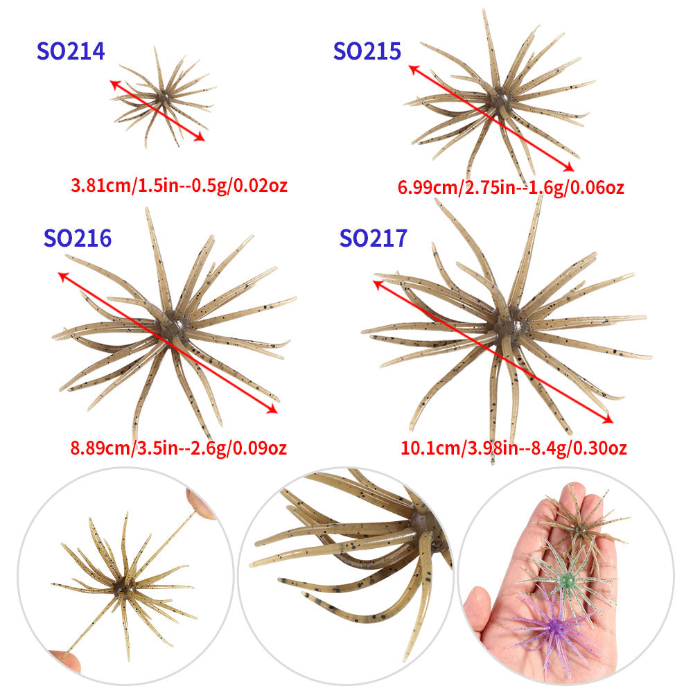 0.5g 1.6g 2.6g 8.4g Soft Fishing Lure Bait