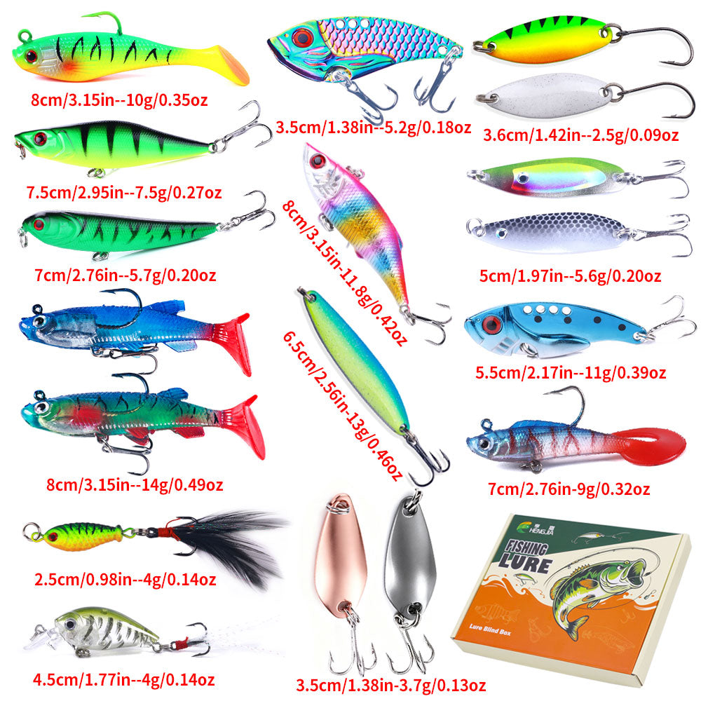 18pcs Fishing Lure Gift Box