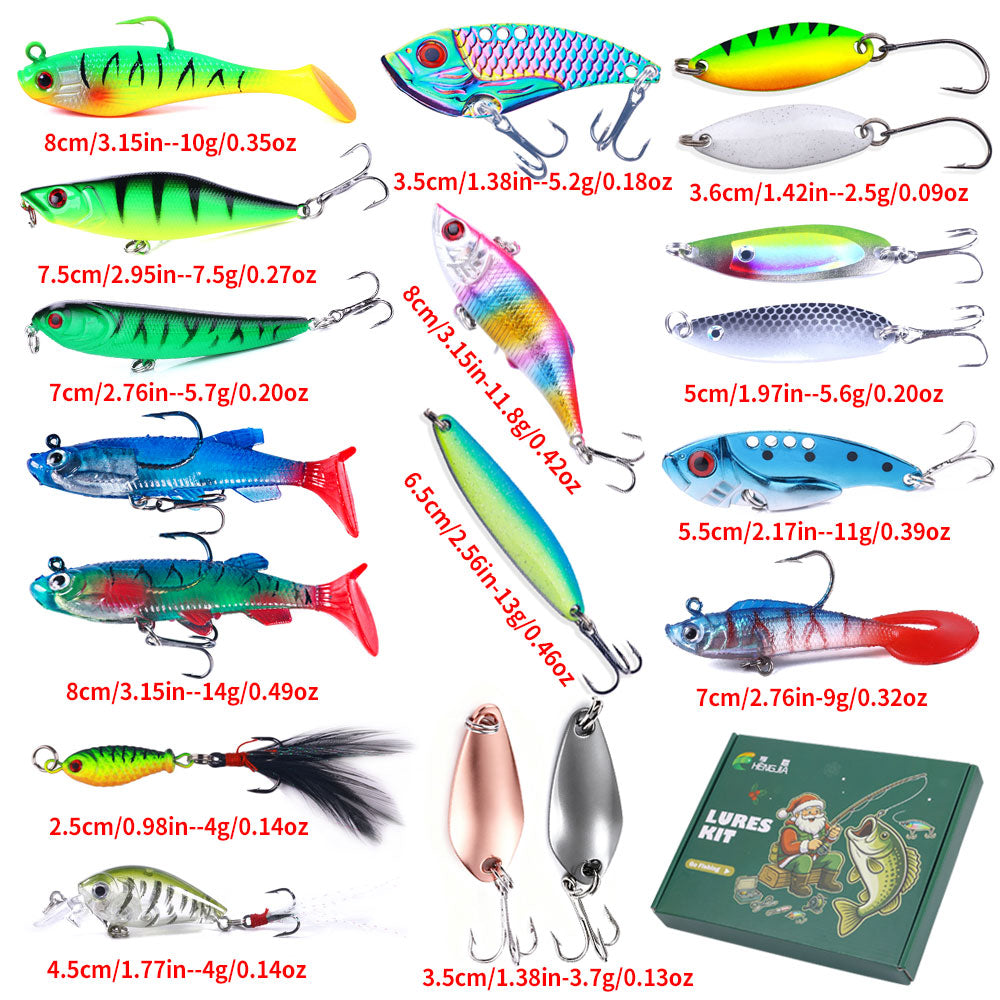 18pcs Fishing Lure Gift Box