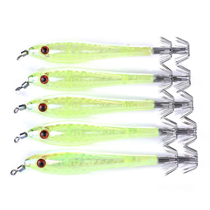 9.5CM 6G Custom Squid Jigs Japanese Squid Jig Hard Squid Lure Jig Plastic