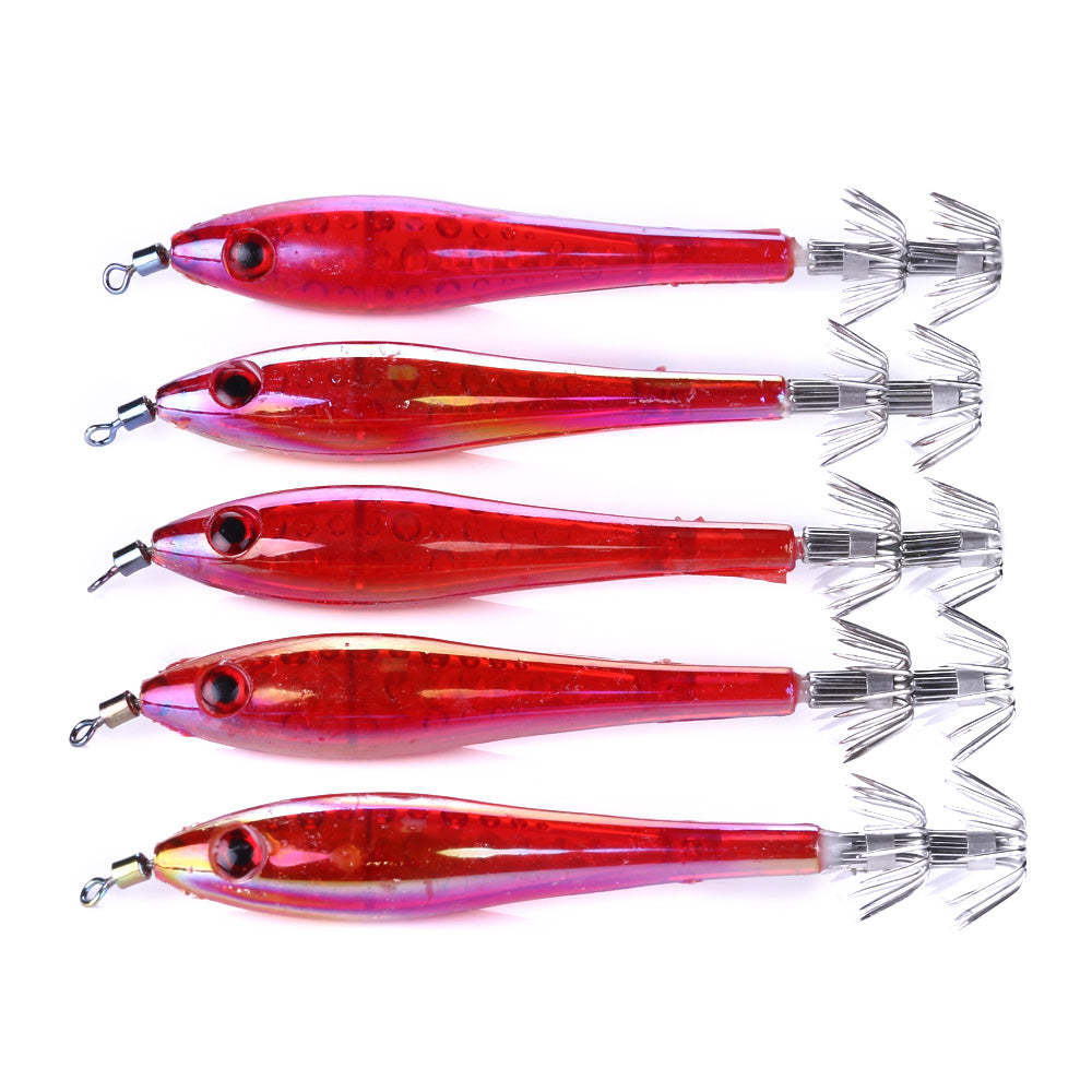 9.5CM 6G Custom Squid Jigs Japanese Squid Jig Hard Squid Lure Jig Plastic